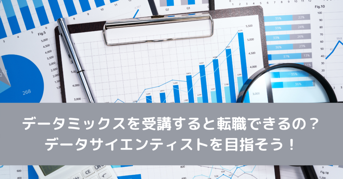 データミックスを受講すると転職できるの データサイエンティストを目指そう Careerhub